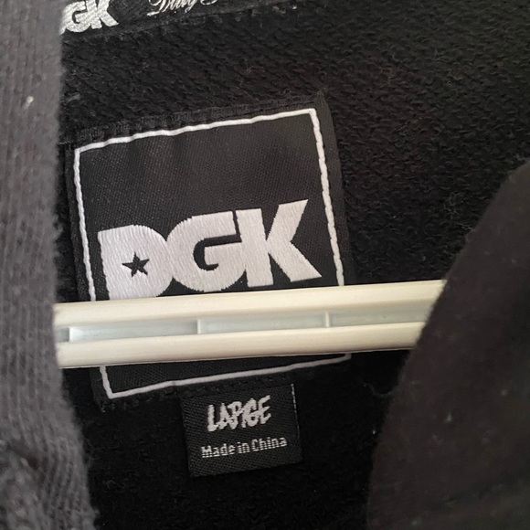 DGK JUDGEMENT BLACK HOODY - Picture 3 of 3